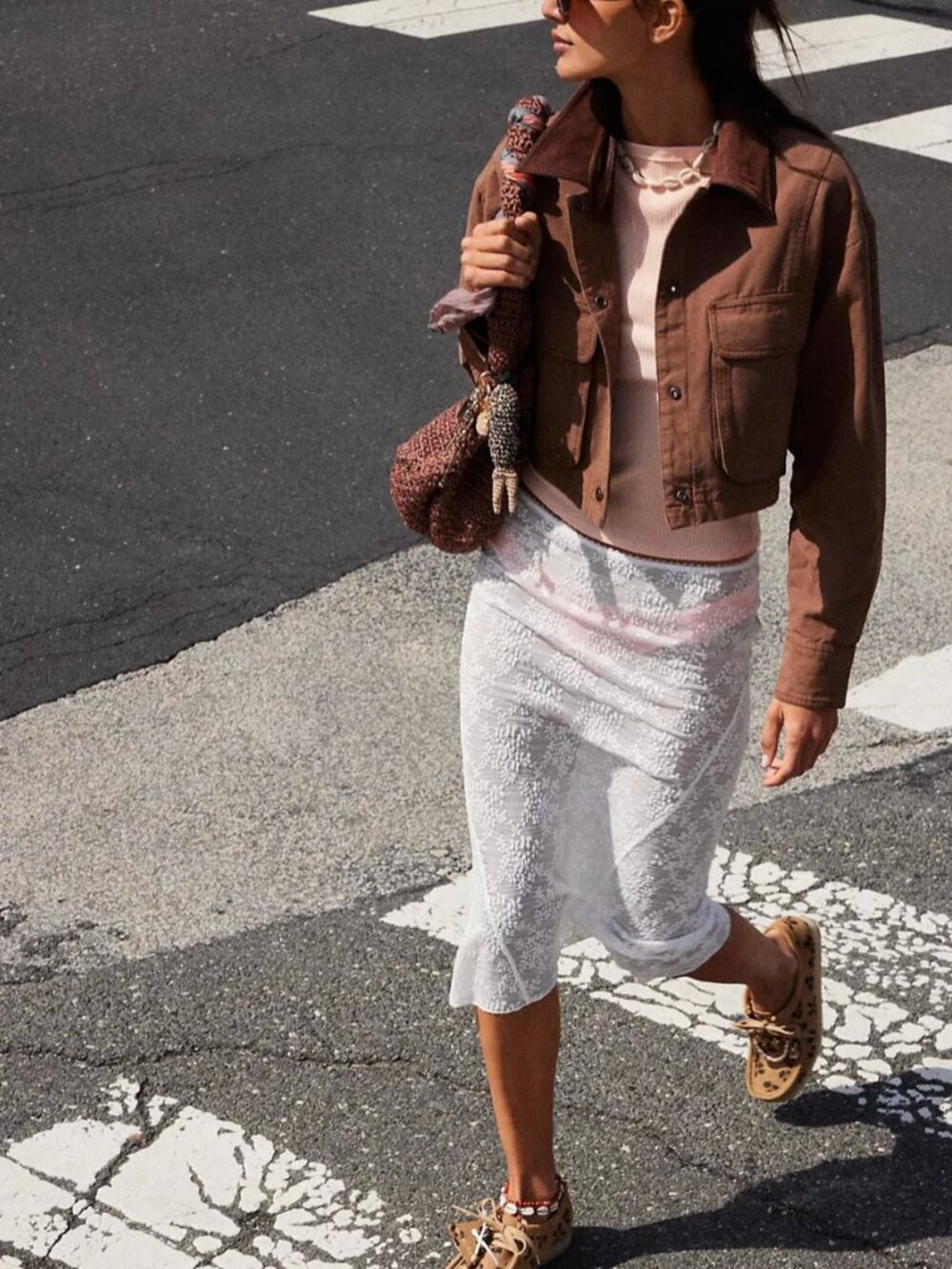We The Free (Free People) Women's Martha Workwear Jacket In Coco - XL NWT - Picture 3 of 11